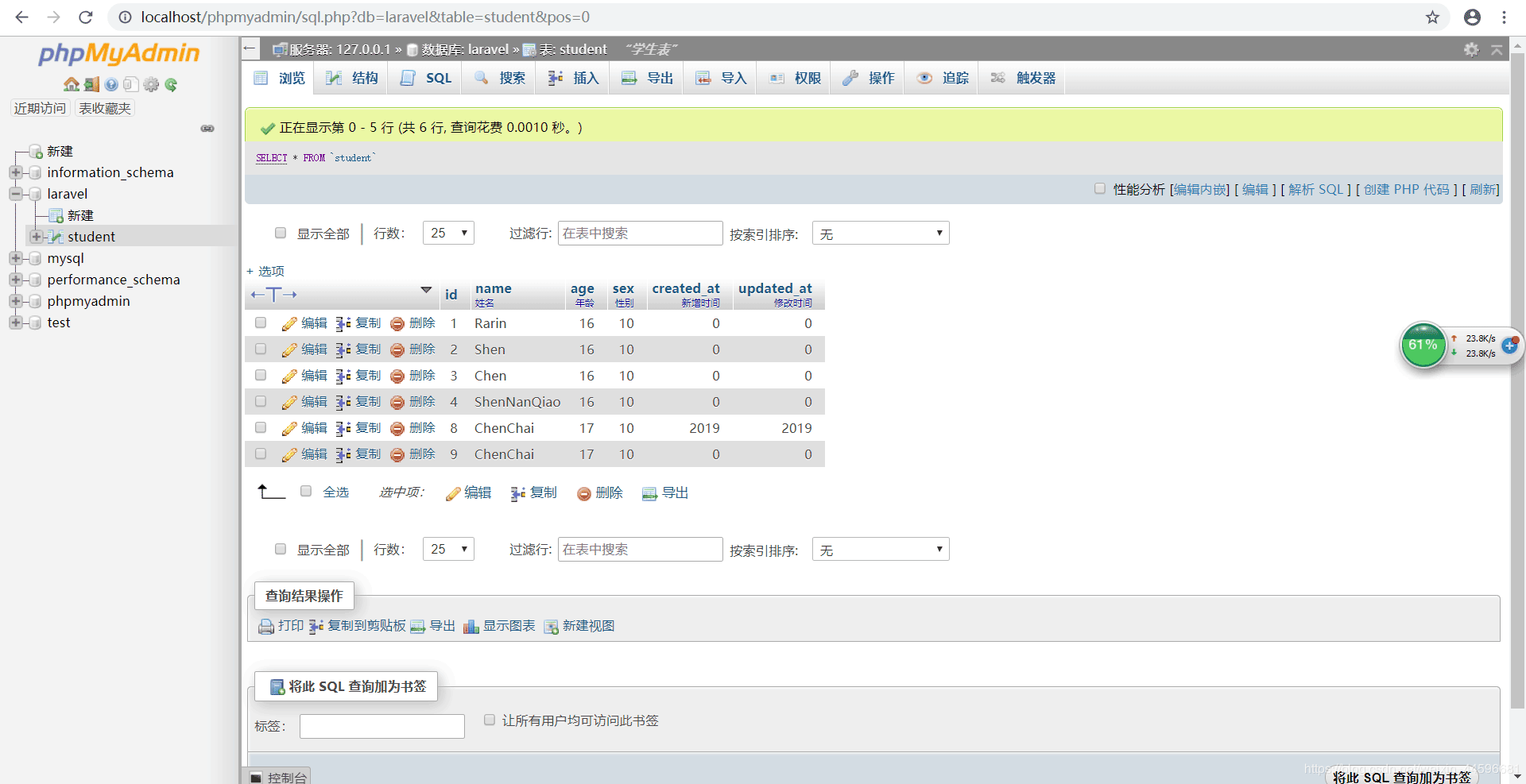 Laravel框架eloquent Orm新增数据 自定义时间戳及批量赋值用法详解 张生荣